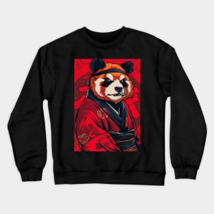 Kimono Panda Crewneck Sweatshirt